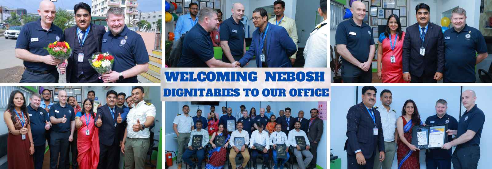 NEBOSH Officials Visits to our Office